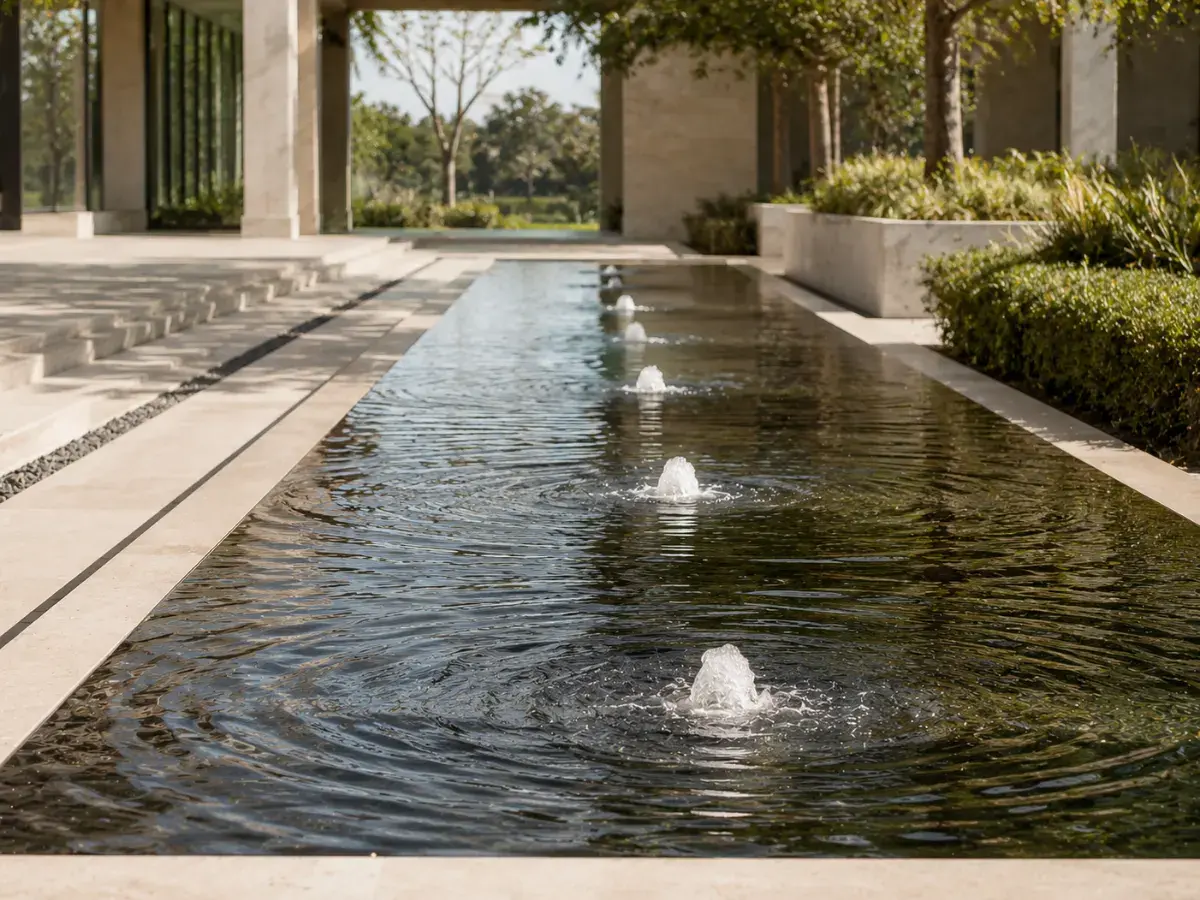 Bubbler Reflecting Pool
