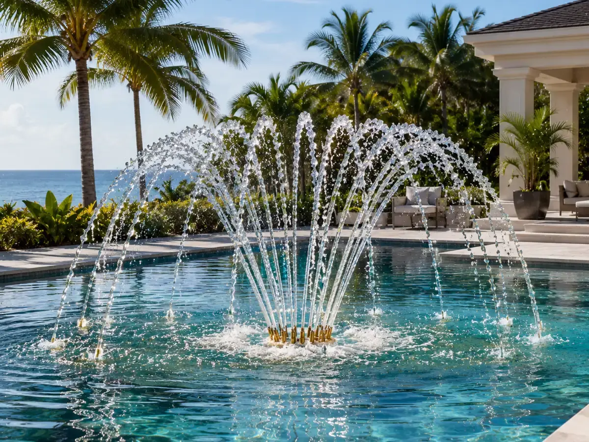 Cluster Spray Fountain
