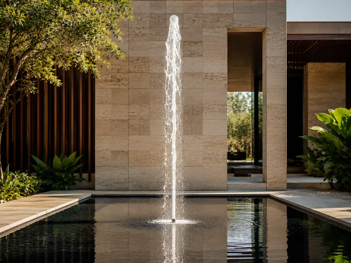 Architectural Column Fountain