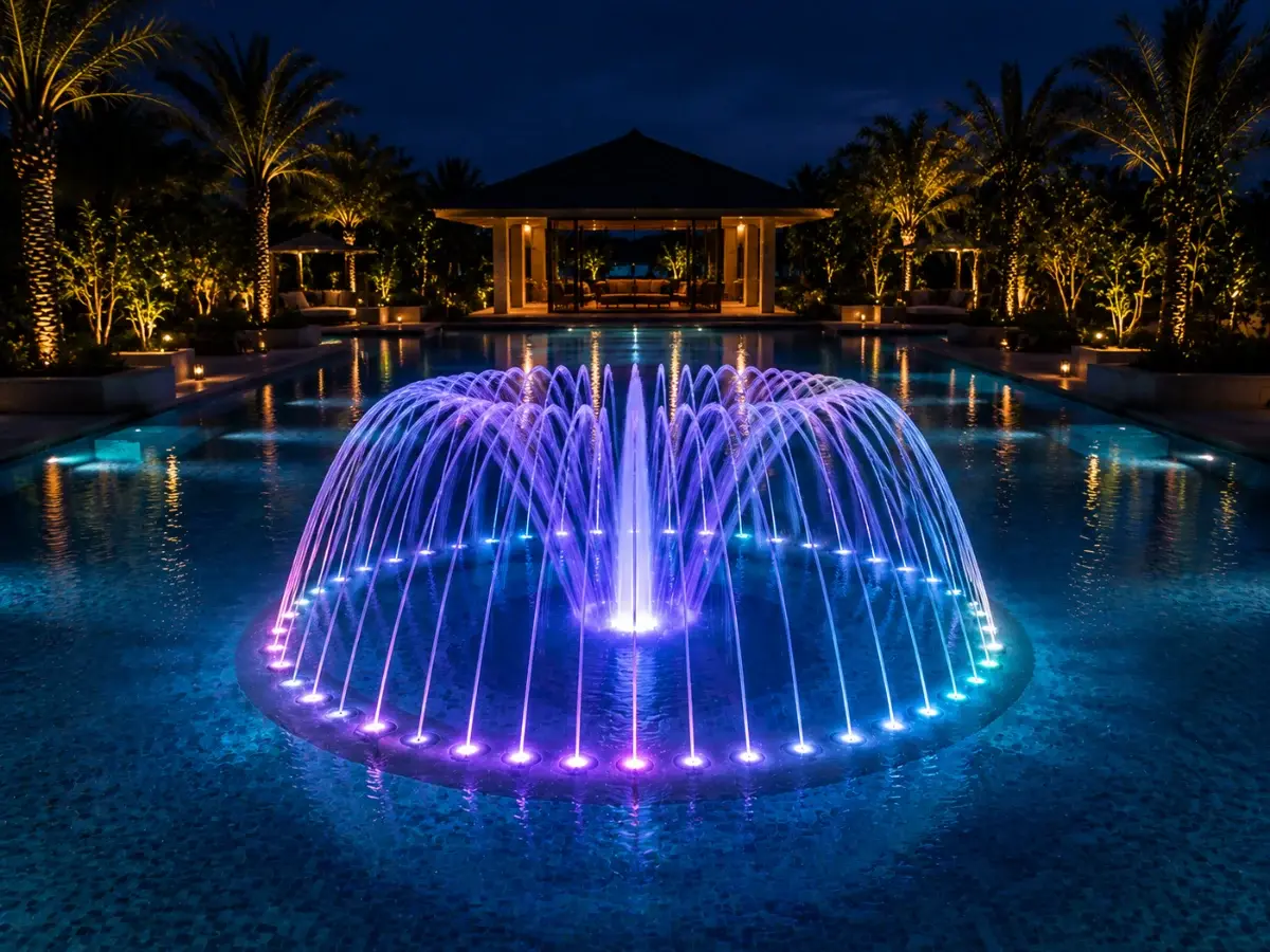 Dome Pool Fountain