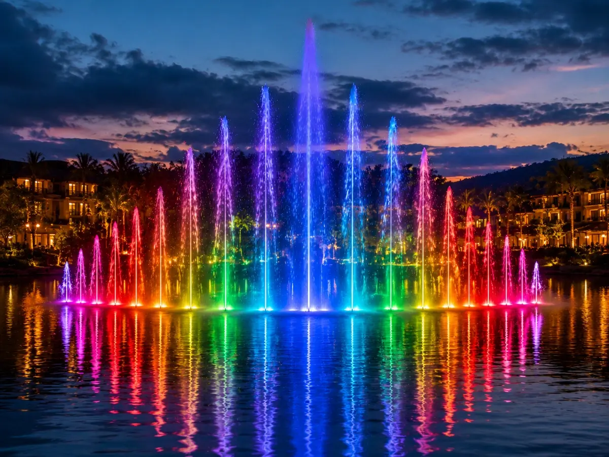 Lake Musical Fountain