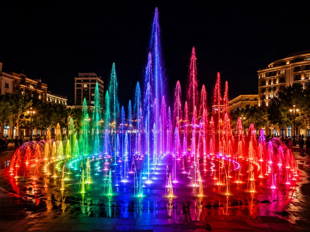 Plaza Dancing Fountain