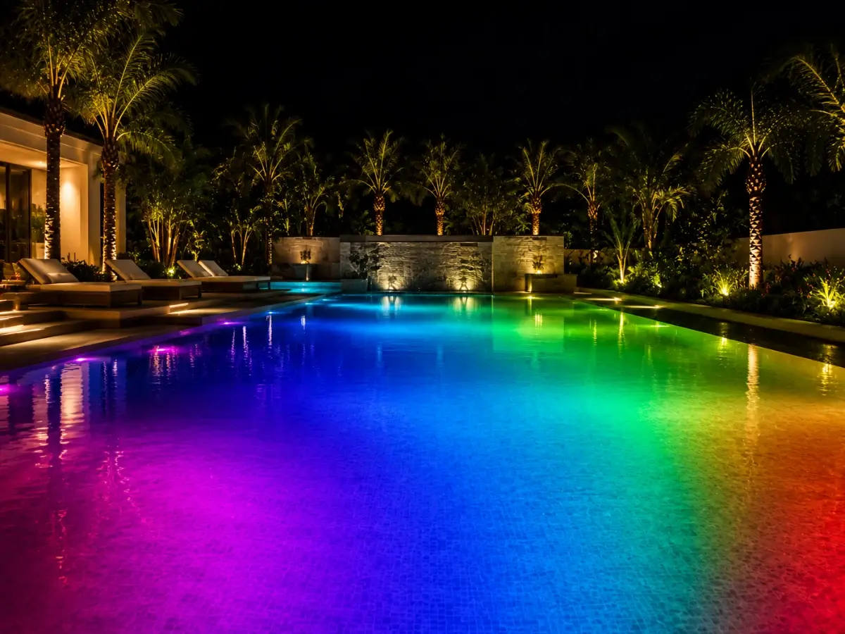 RGB Illuminated Pool