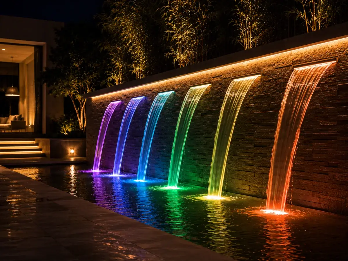 RGB Wall Cascades