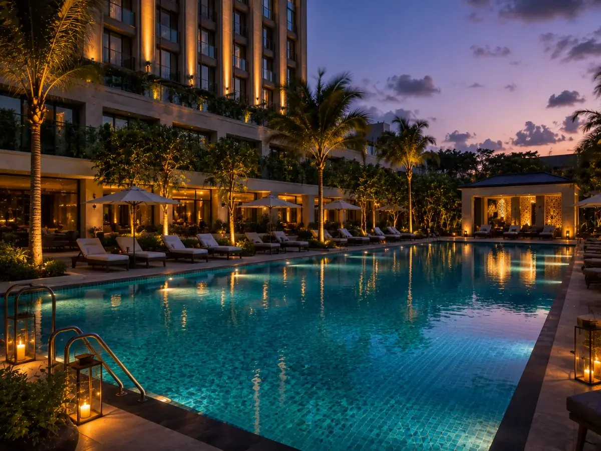 Commercial Hotel Pool