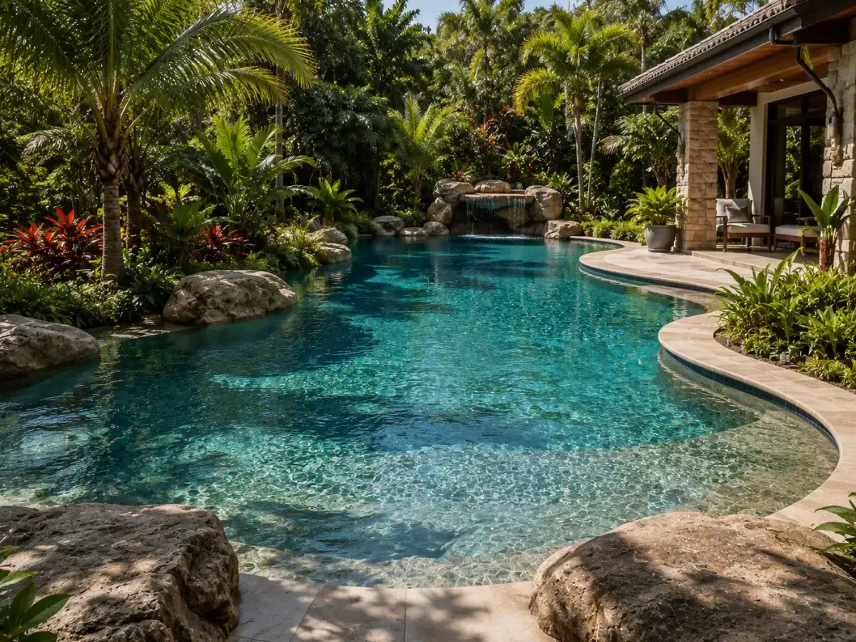 Freeform Natural Pool