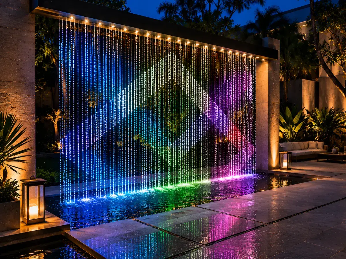 Programmable Rain Curtain