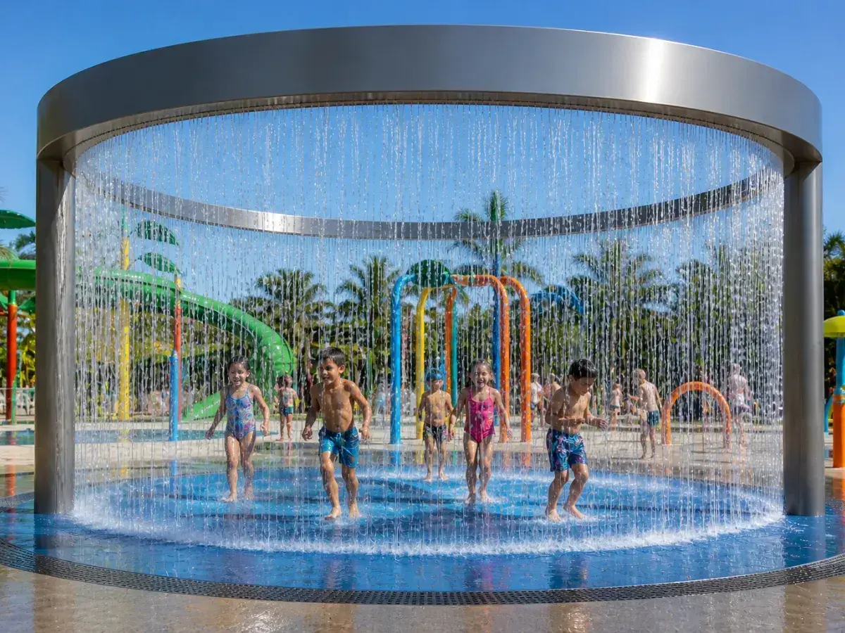 Ring Rain Curtain