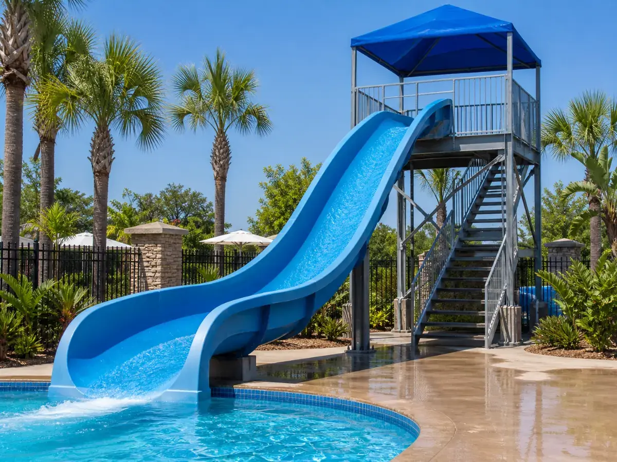 Fiberglass Slide