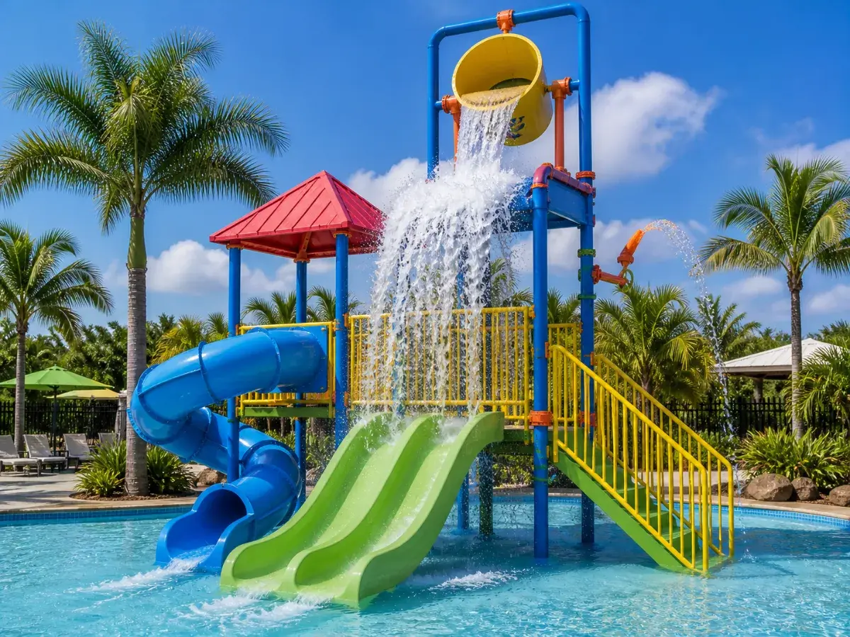 Water Bucket Slide